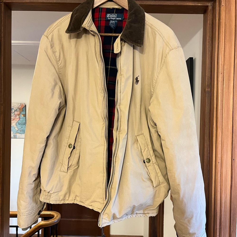 Men’s Polo insulated jacket - size L